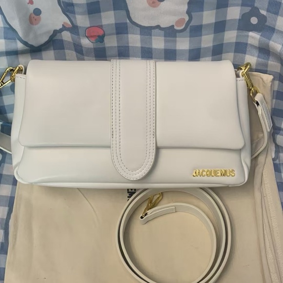 Jacquemus Le Petit Bambimou Crossbody Bag in White - Picture 1 of 8